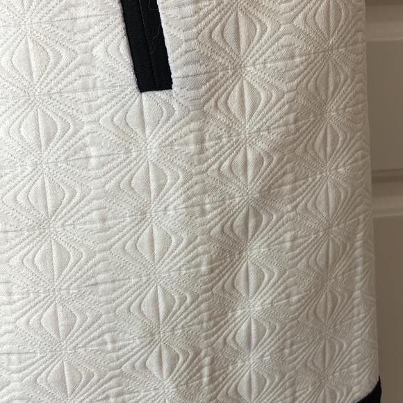 Laundry 6 NWT white black beaded sleeveless shift dress - Picture 10 of 13